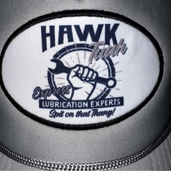 Spirit Halloween Hawk Tuah (Haliey Welch) Trucker Grey Snapback Hat OSFM - Picture 2 of 11